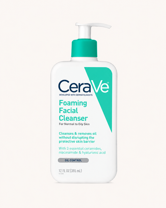CeraVe Foaming Facial Cleanser - Normal to Oily Skin