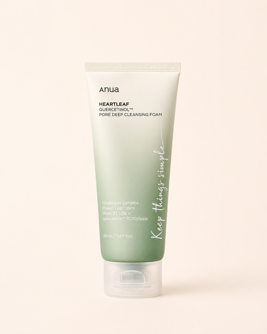 Anua - Heartleaf Quercetinol Pore Deep Cleansing Foam (150ml)